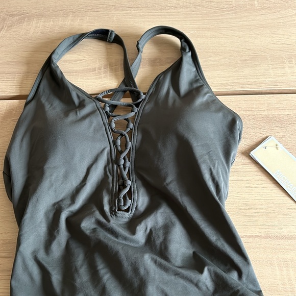 🎈HP🎈NWT Michael Kors X Back Swimsuit - Picture 7 of 7